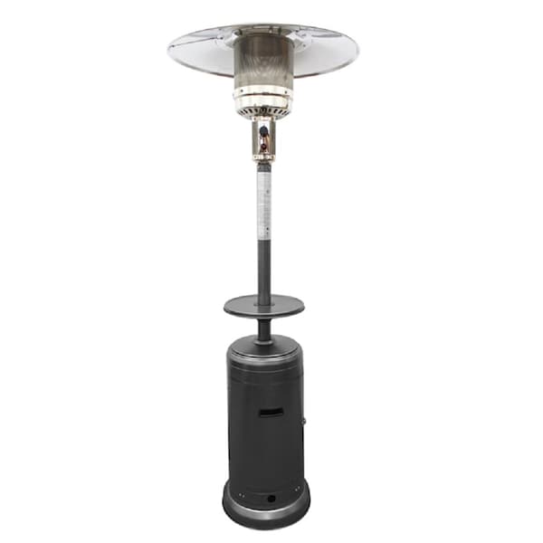 Hiland Outdoor Patio Heater in Hammered Silver HLDS01CB Zoro
